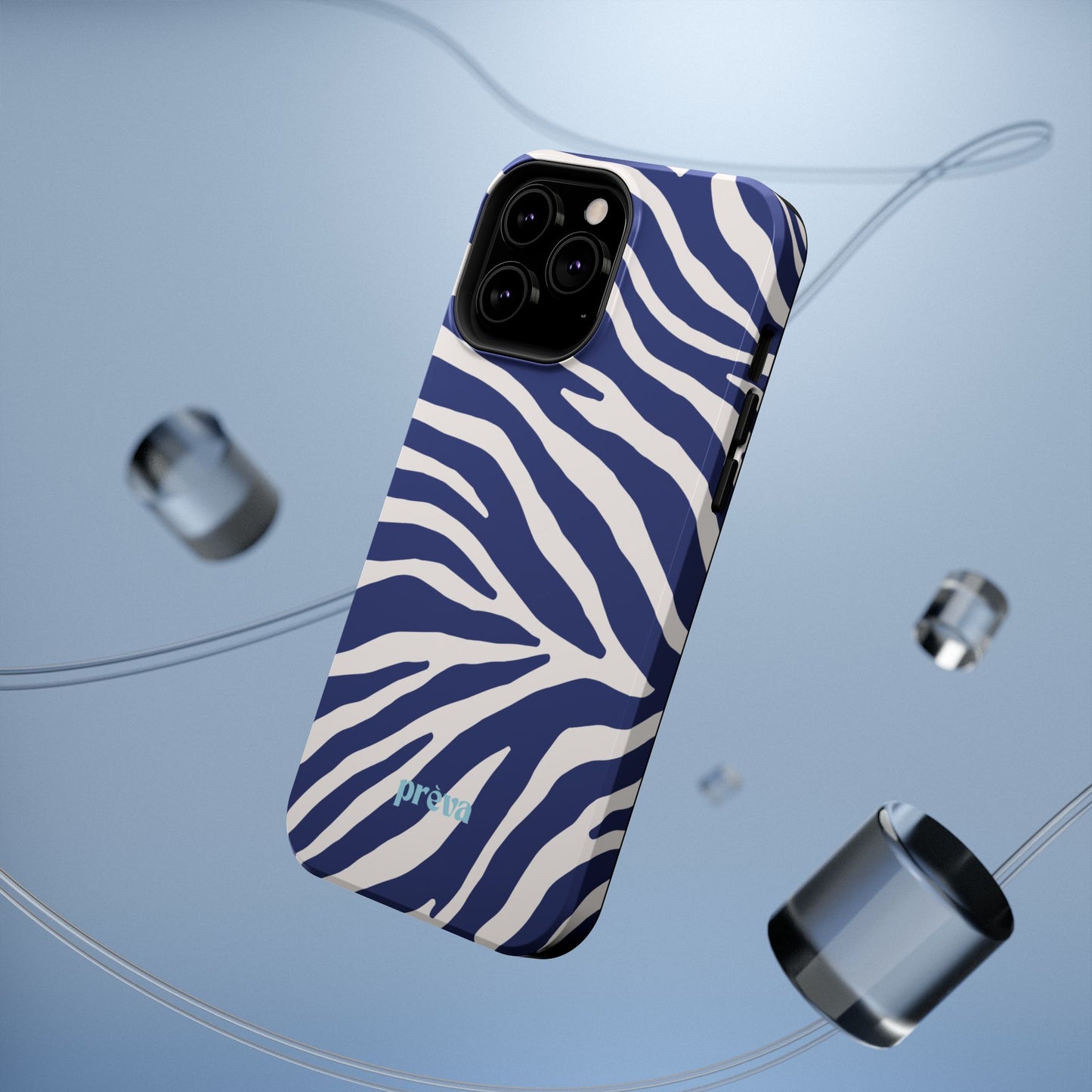 Blue Zebra Phone Case