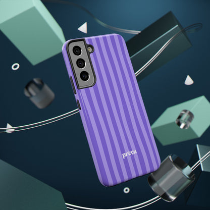 Lavender Stripes Phone Case