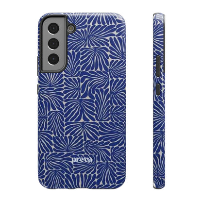Blue Abstract Greek Phone Case