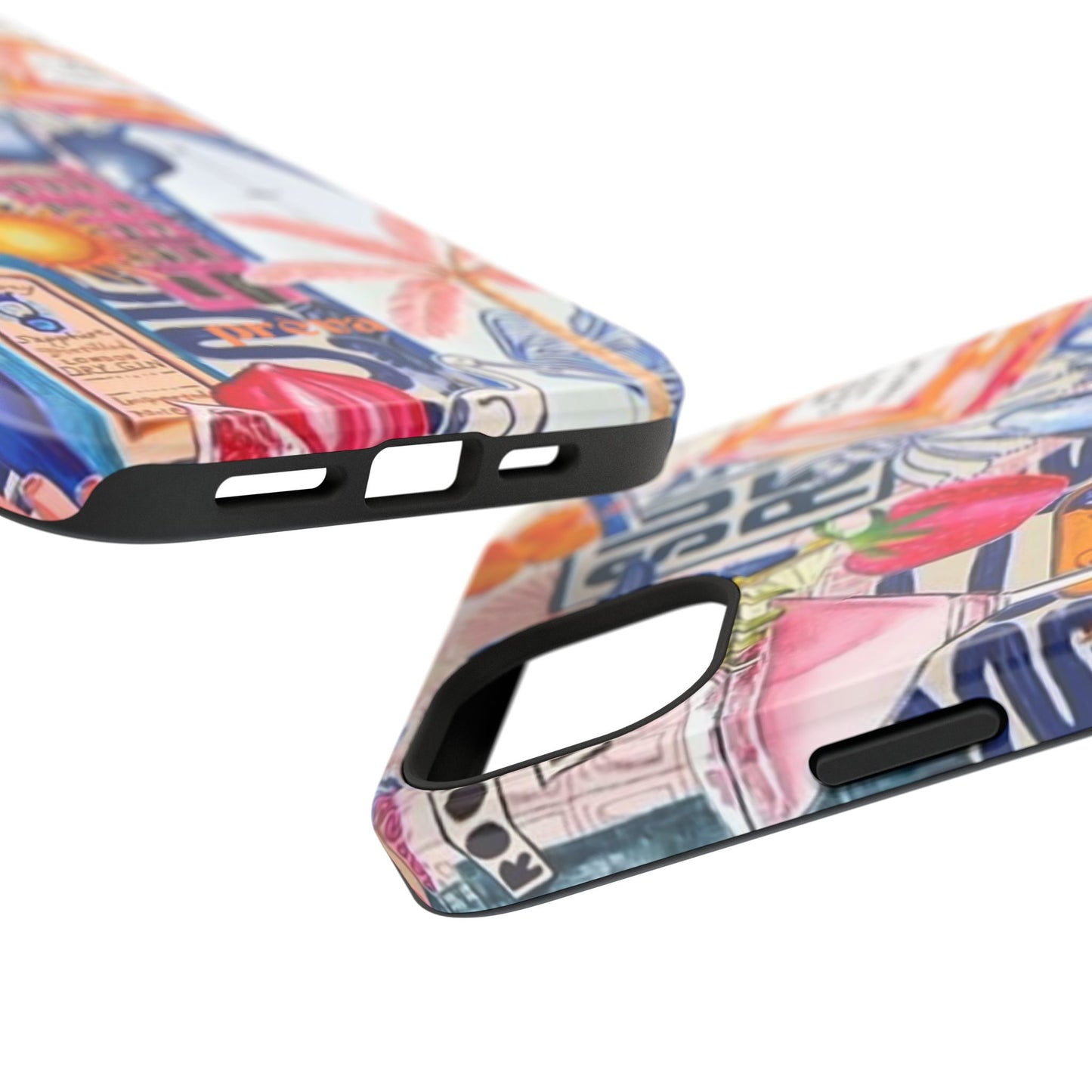 Tropical Beach Collage Phone Case