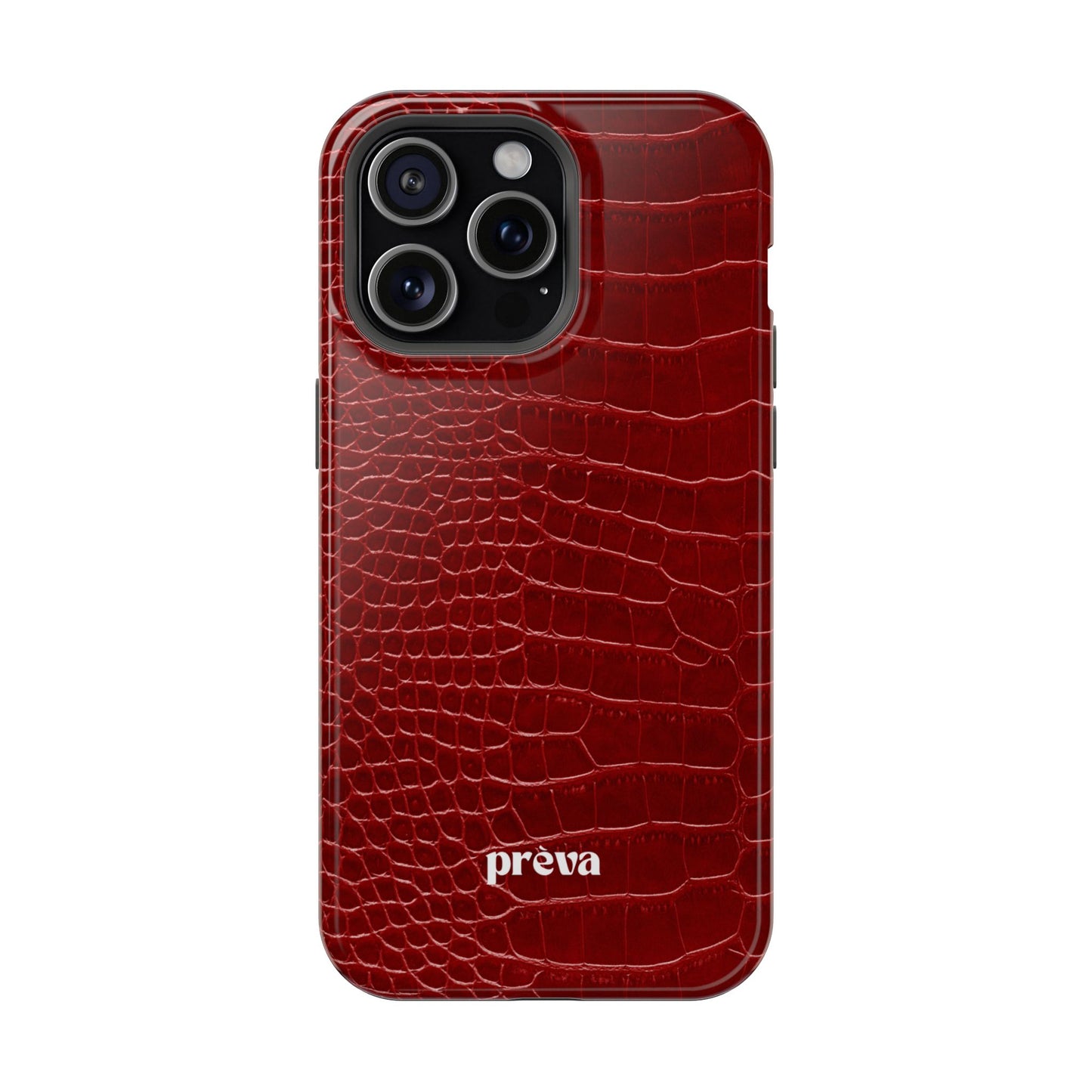 Red Croc Phone Case