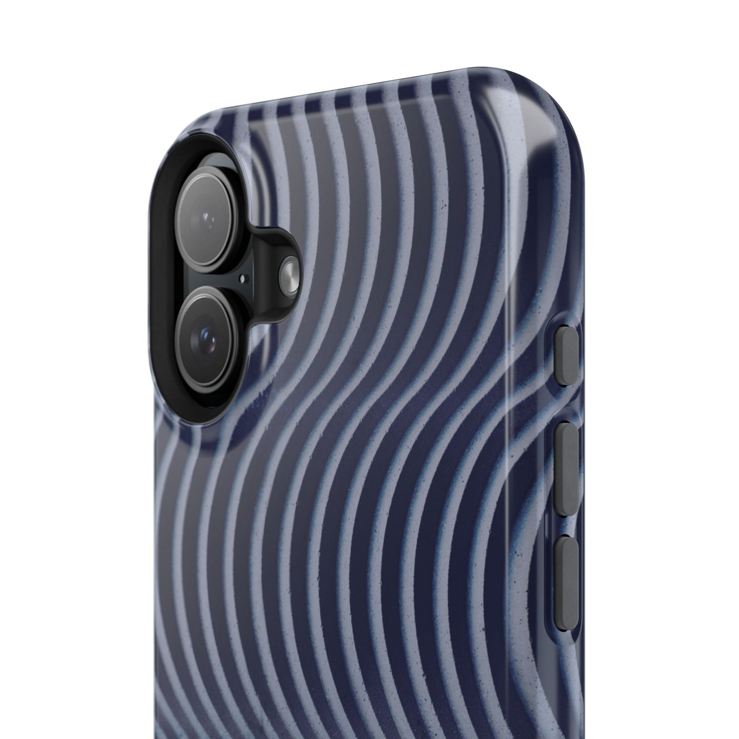 Wavy Navy Phone Case