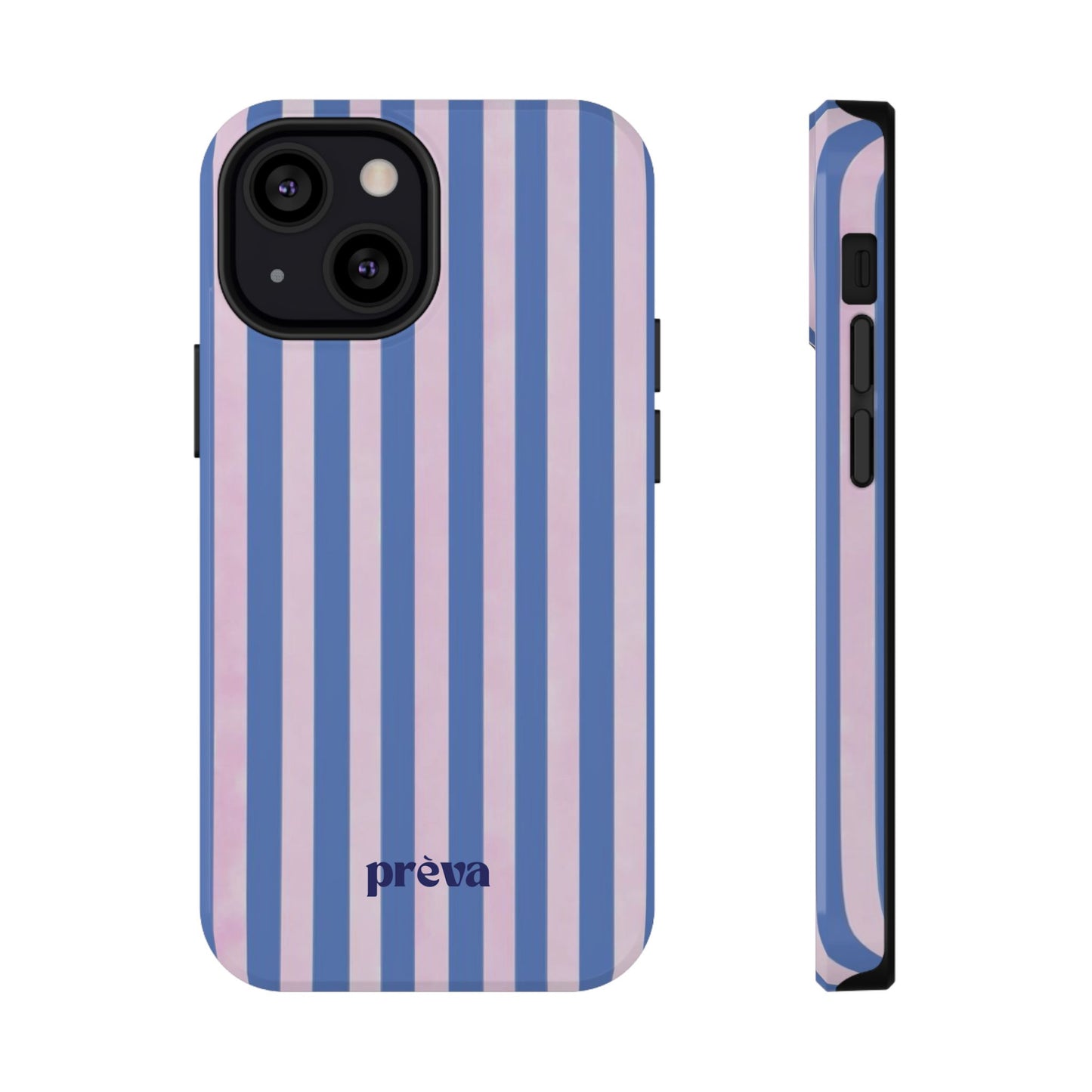 Striped Purple and Pink Phone Case