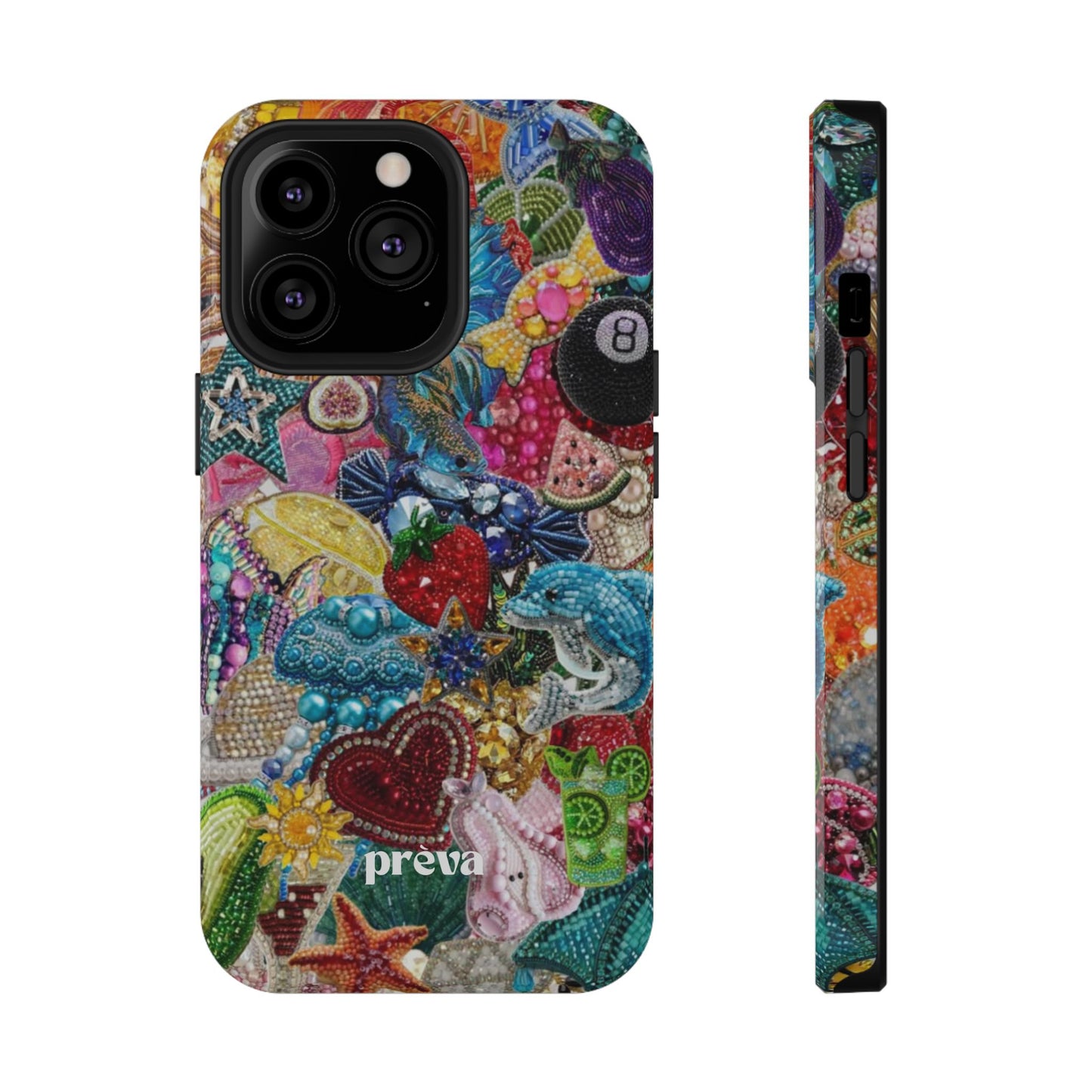 Colorful Rhinestone Phone Case