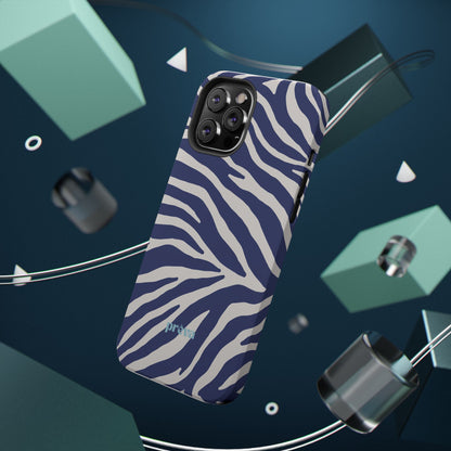 Blue Zebra Phone Case