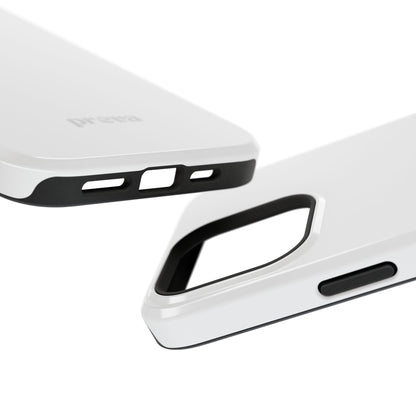 White & Grey Phone Case