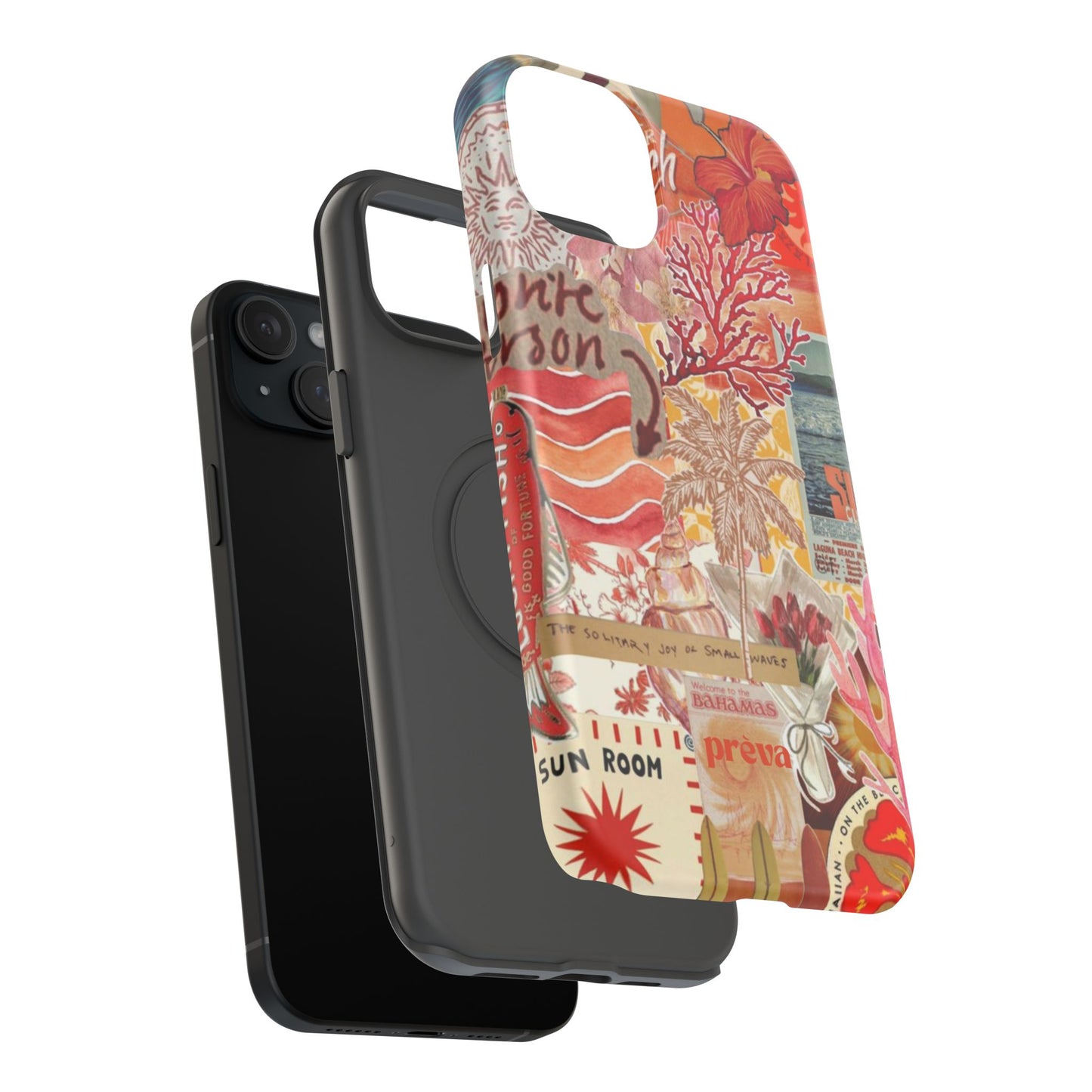 Vintage Floral Collage Phone Case