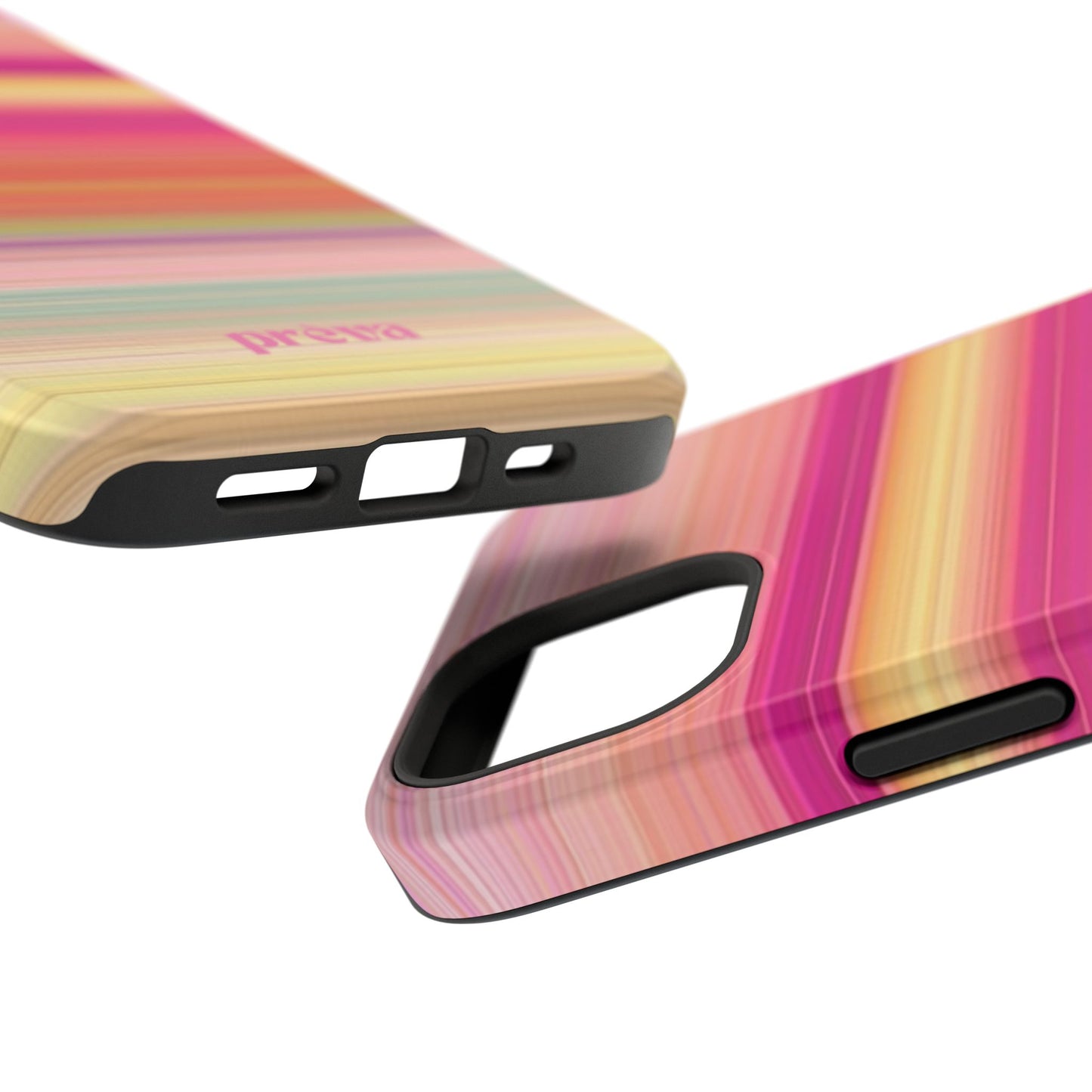 Pastel Stripe Rays Phone Case