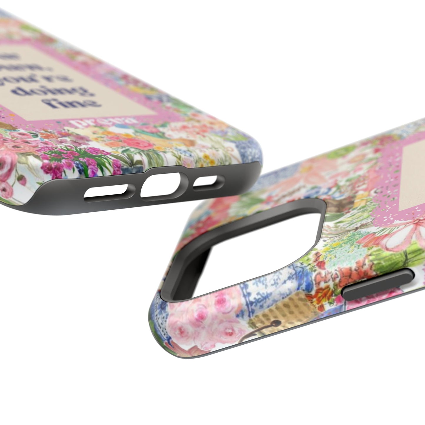 Slow Down Flowers x notsoken Phone Case