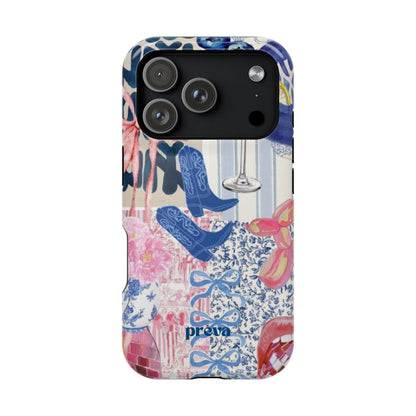 Boot Down Collage Phone Case