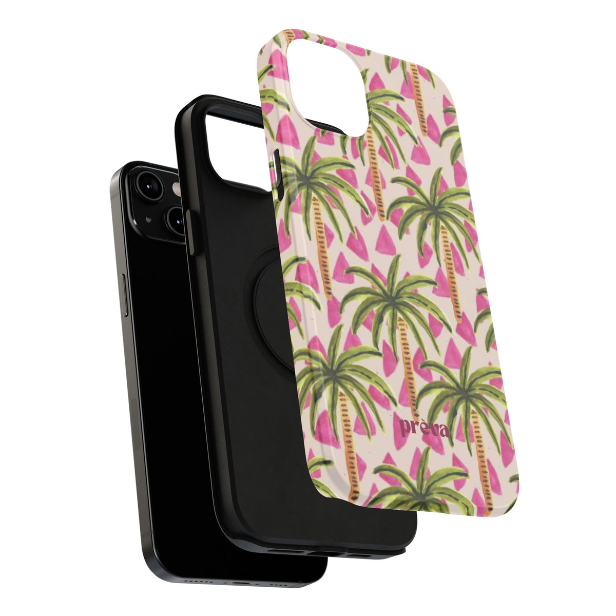 Phone Case — Pink Palm Tree Impact-Resistant Protector