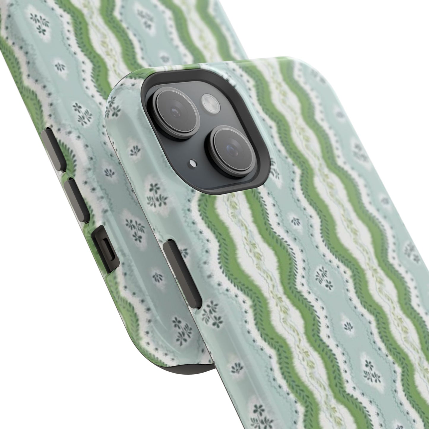Green Waves Phone Case