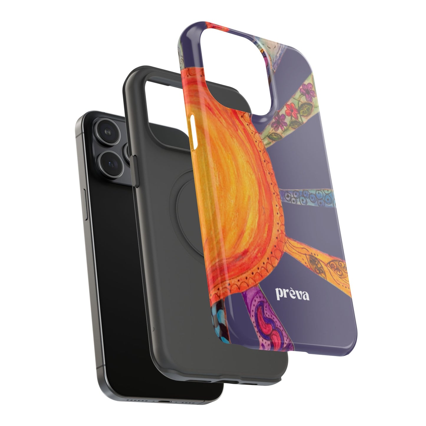 Purple Cancun Sun Phone Case