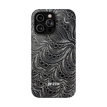 Abstract Midnight Lace Phone Case