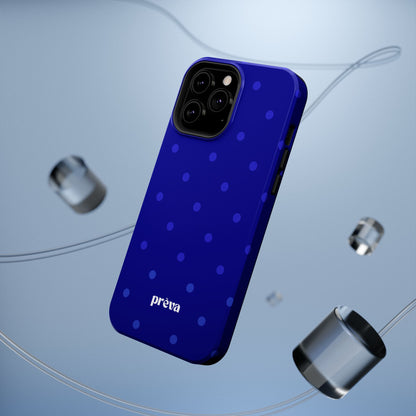 Dark Blue Polka Dots Phone Case