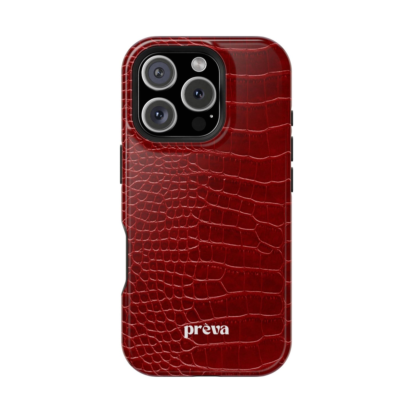 Red Croc Phone Case