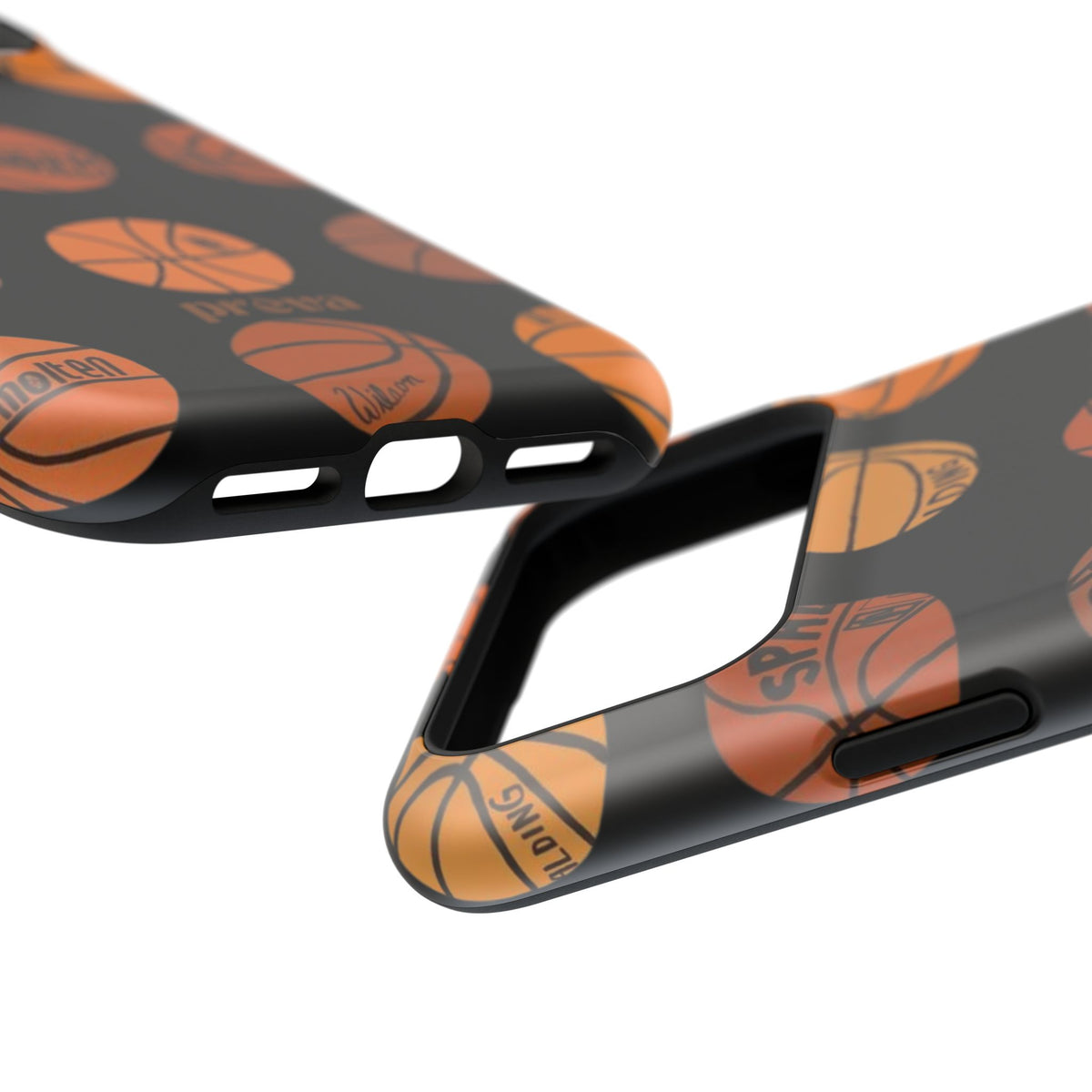 Black Basketball Phone Case