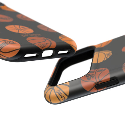 Black Basketball Phone Case