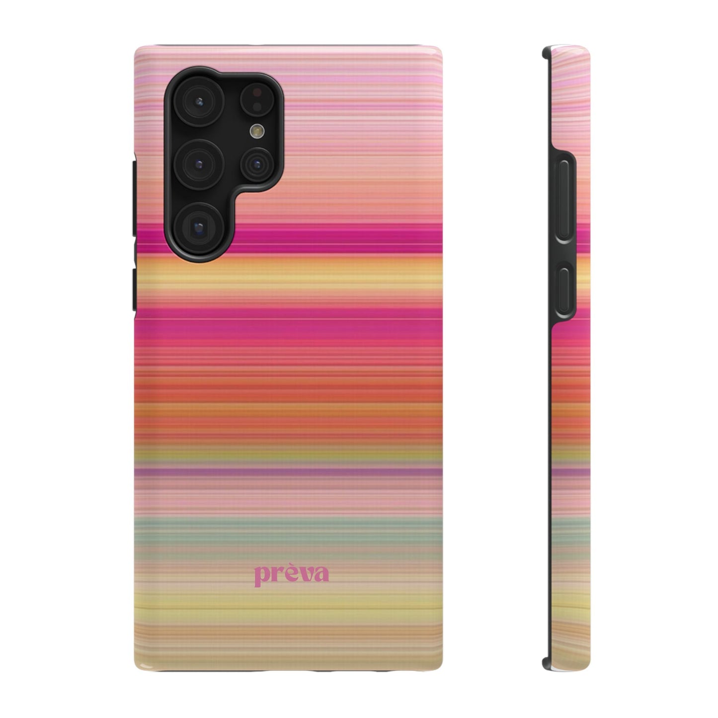 Pastel Stripe Rays Phone Case
