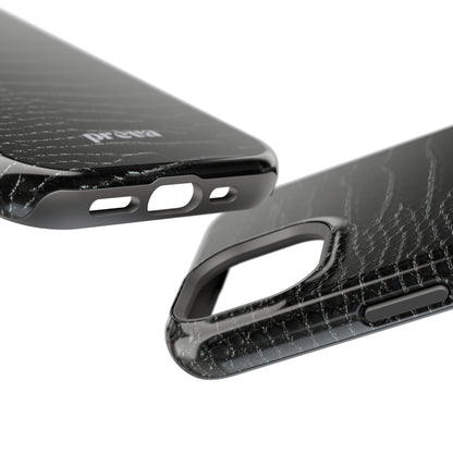 Black Croc Phone Case