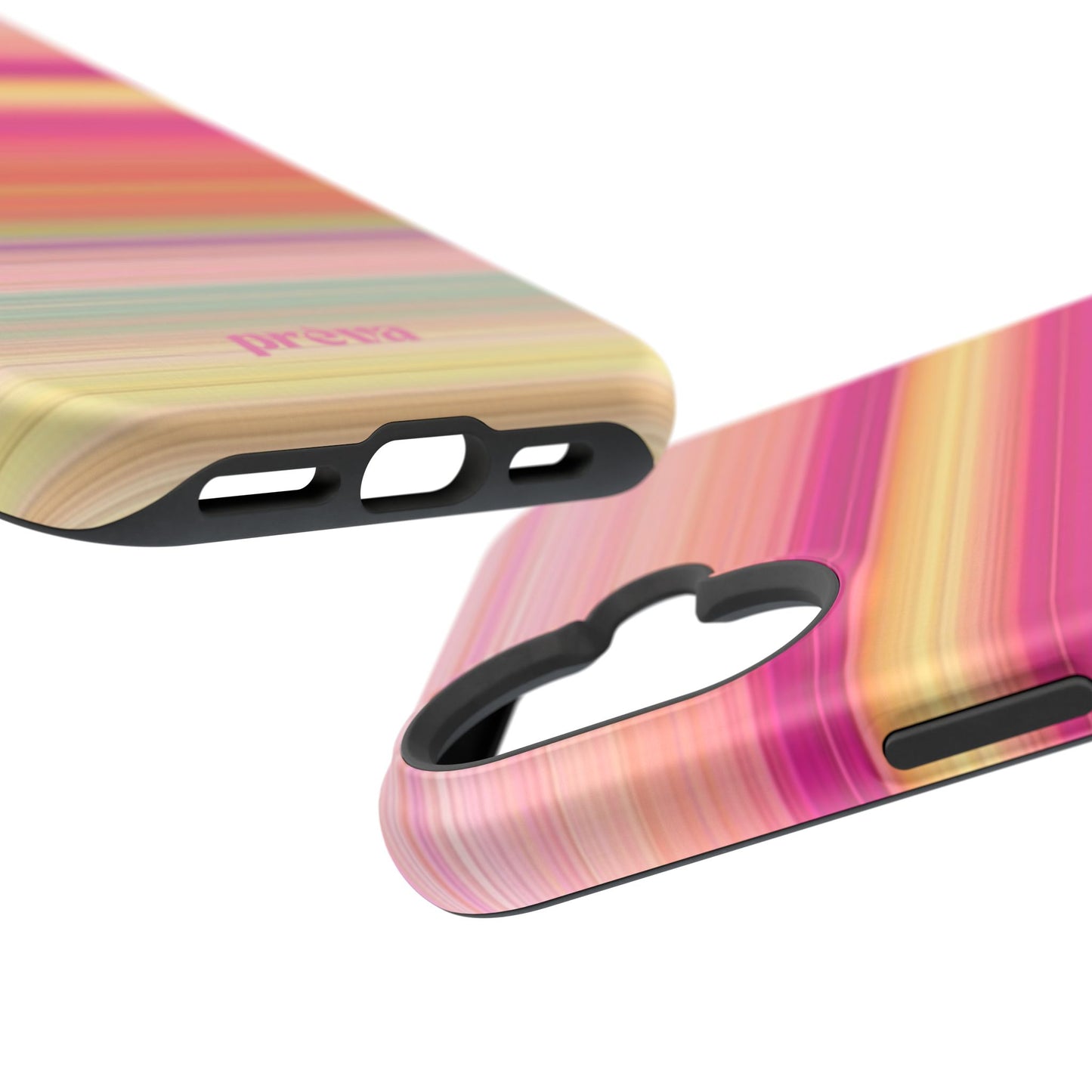 Pastel Stripe Rays Phone Case
