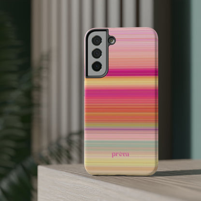 Pastel Stripe Rays Phone Case