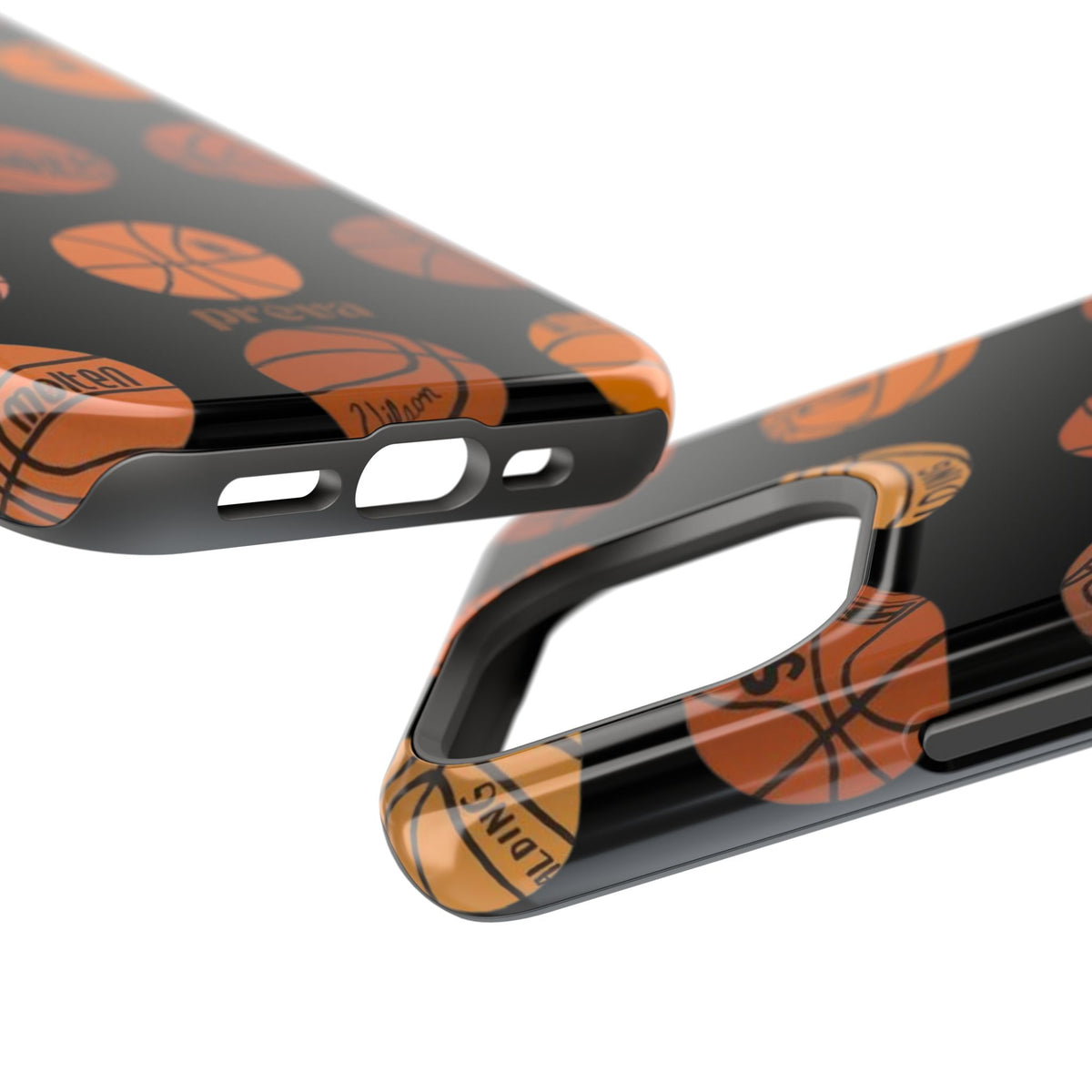 Black Basketball Phone Case