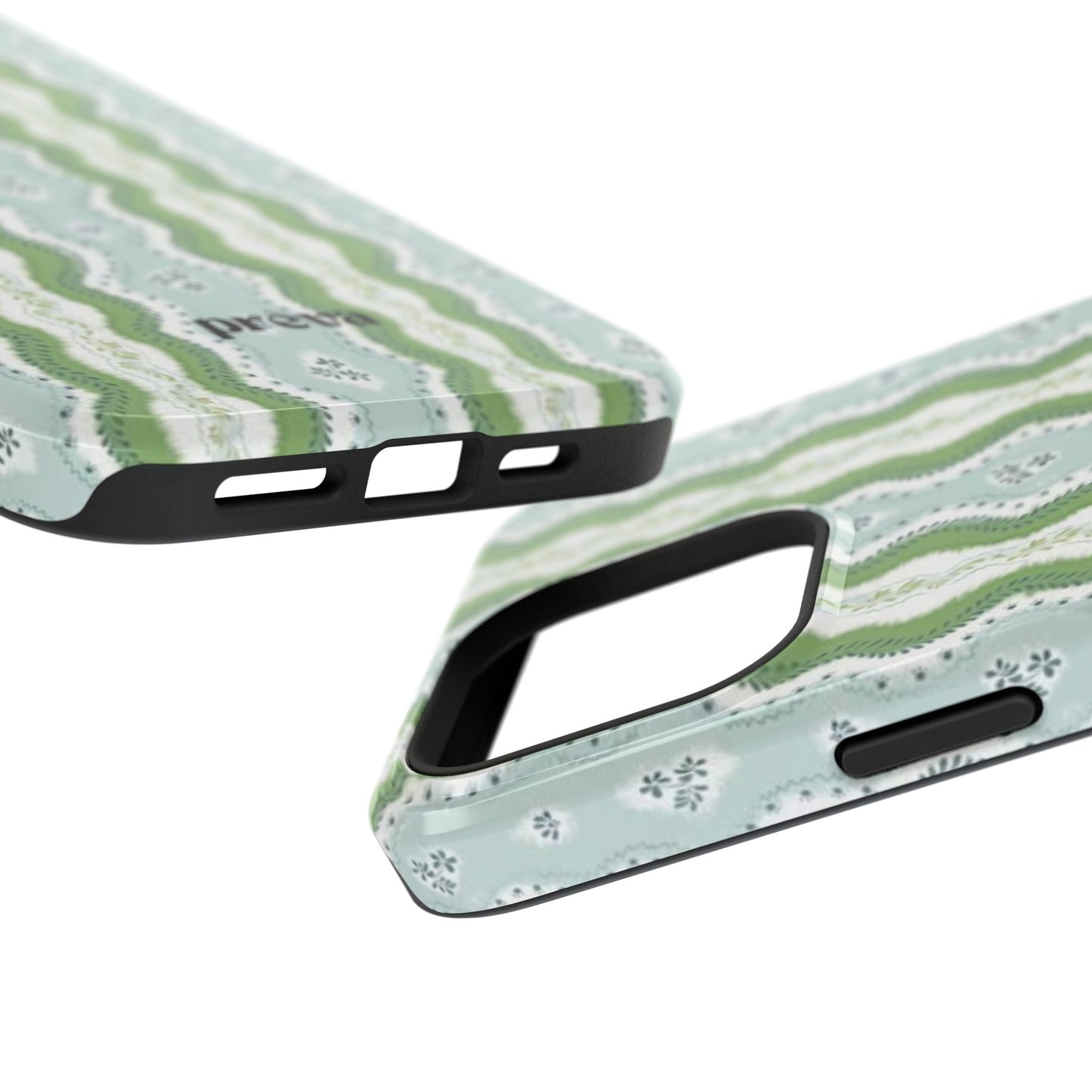 Green Waves Phone Case