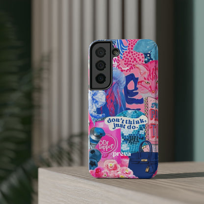 Vibrant Galaxy Collage Phone Case