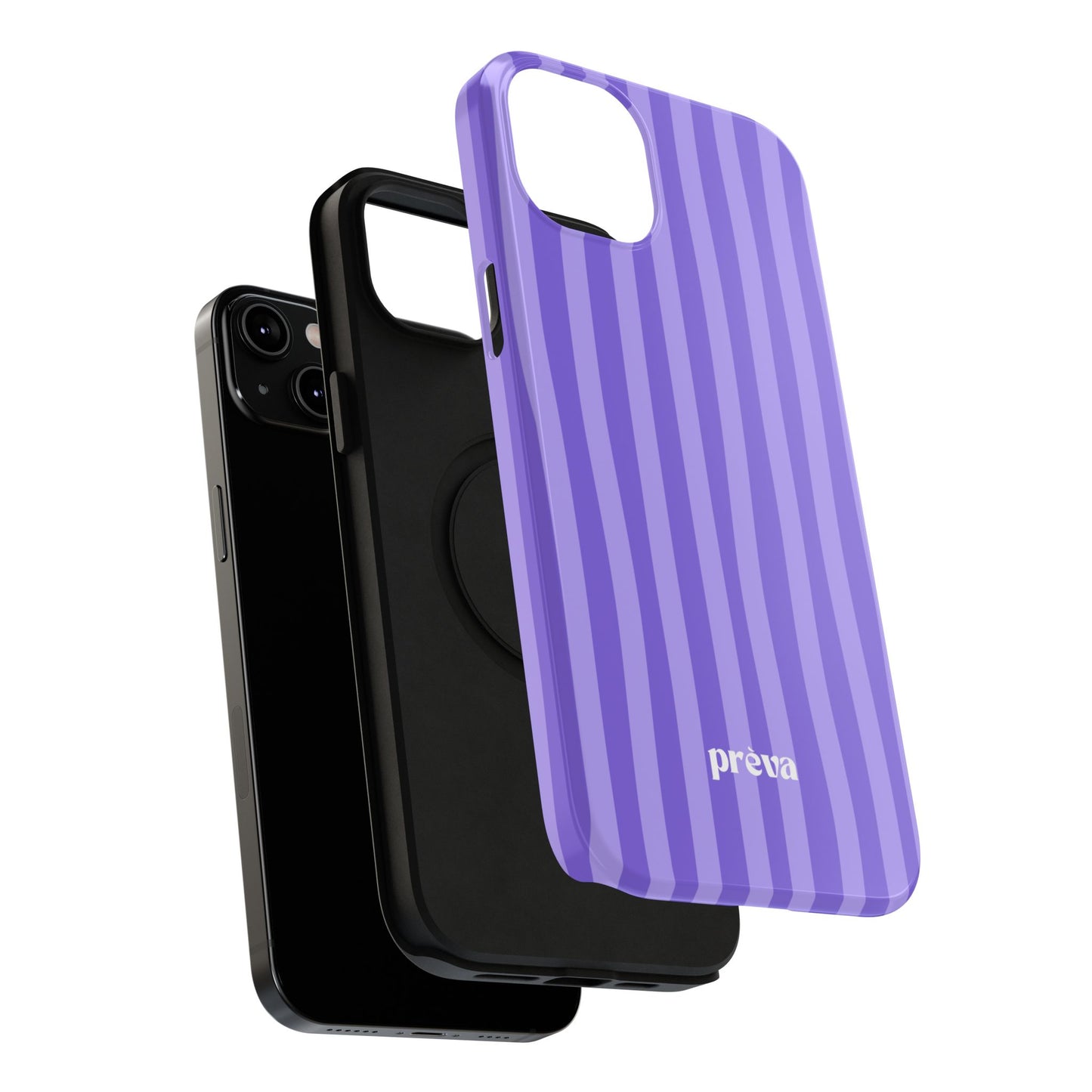 Lavender Stripes Phone Case