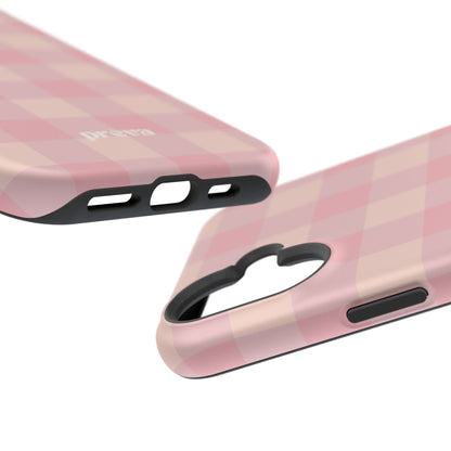 Pink Plaid Phone Case