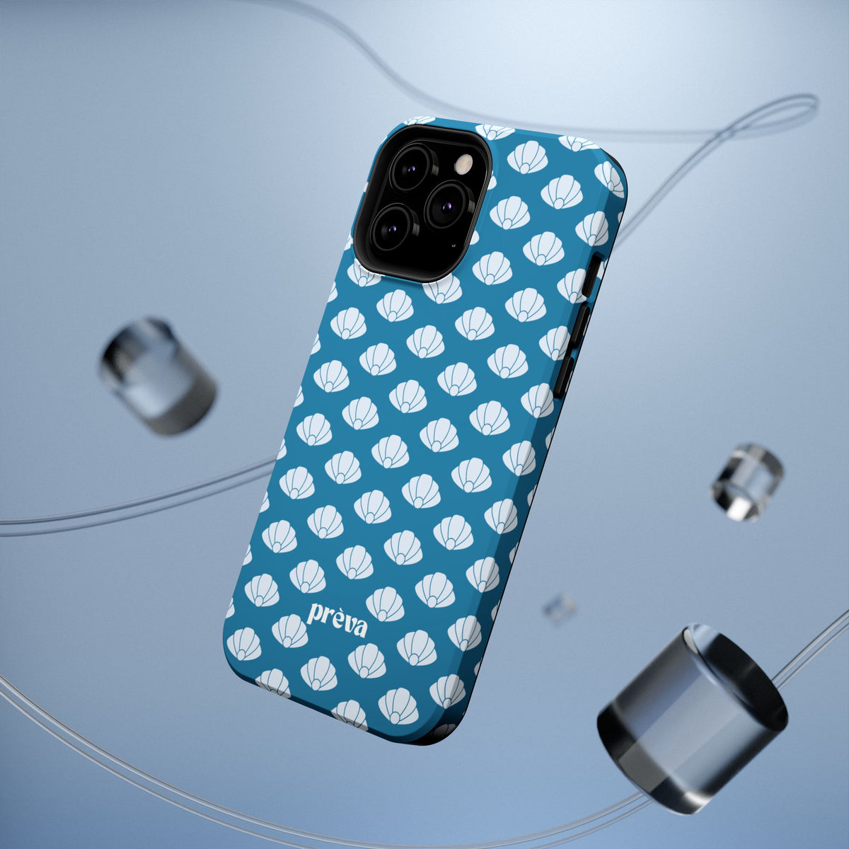 Shellfull teal Phone Case