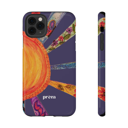 Purple Cancun Sun Phone Case
