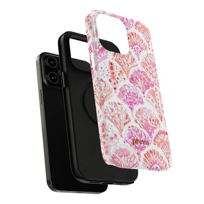 Pink Shell Watercolor Phone Case