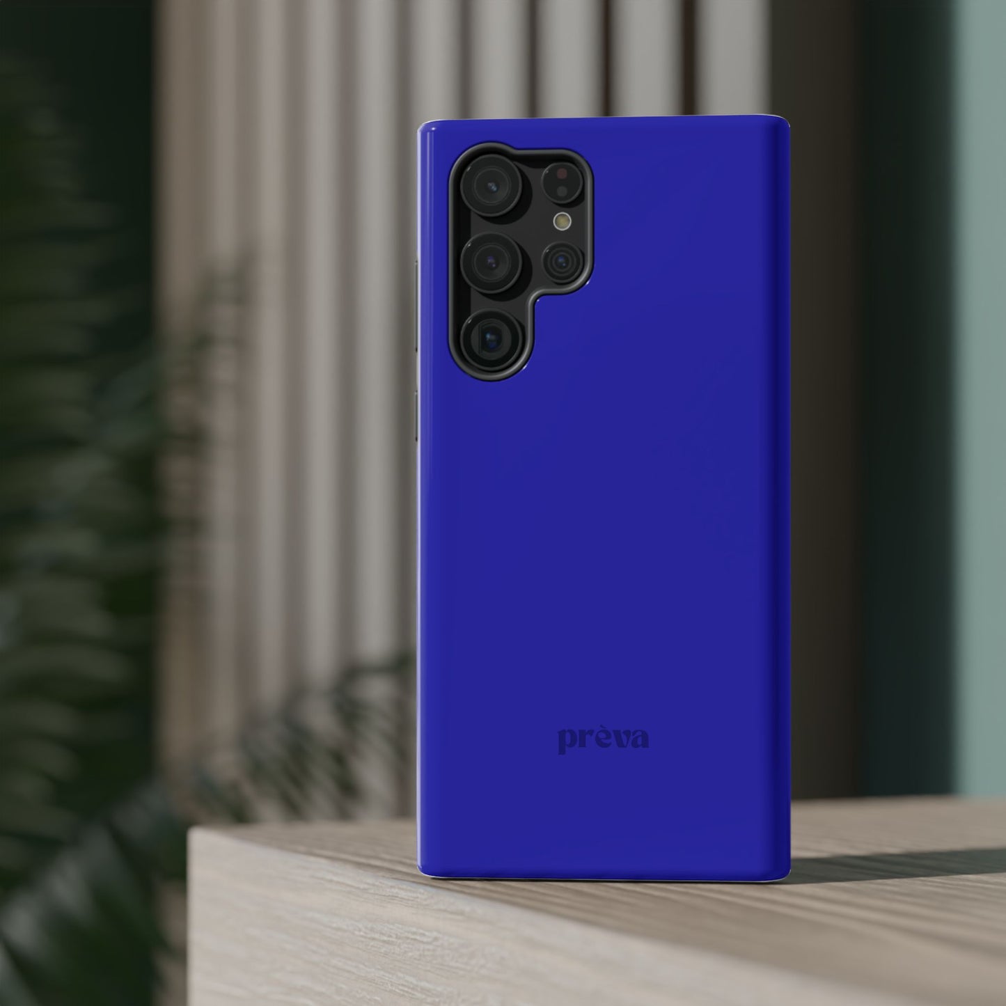 Neon Dark Blue Phone Case