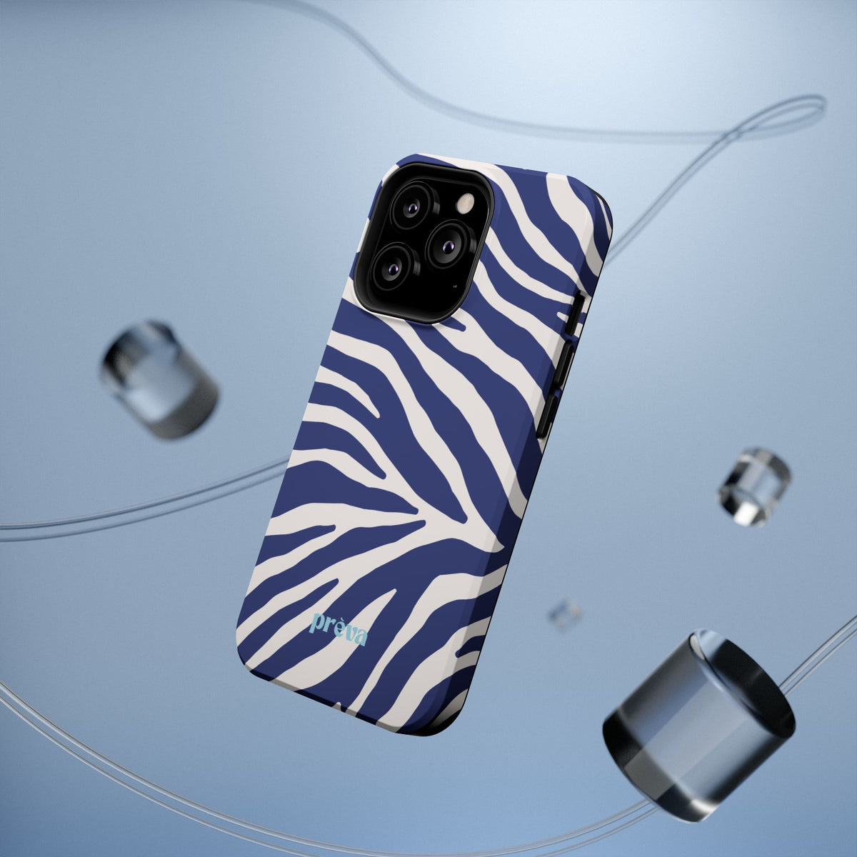 Blue Zebra Phone Case