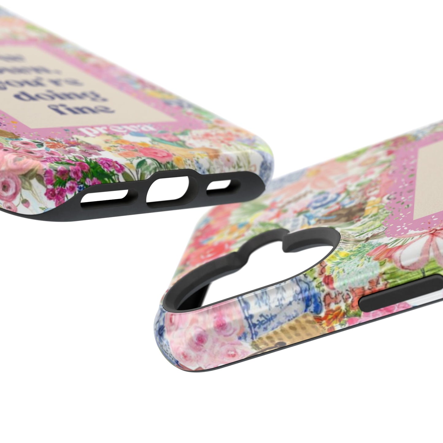 Slow Down Flowers x notsoken Phone Case