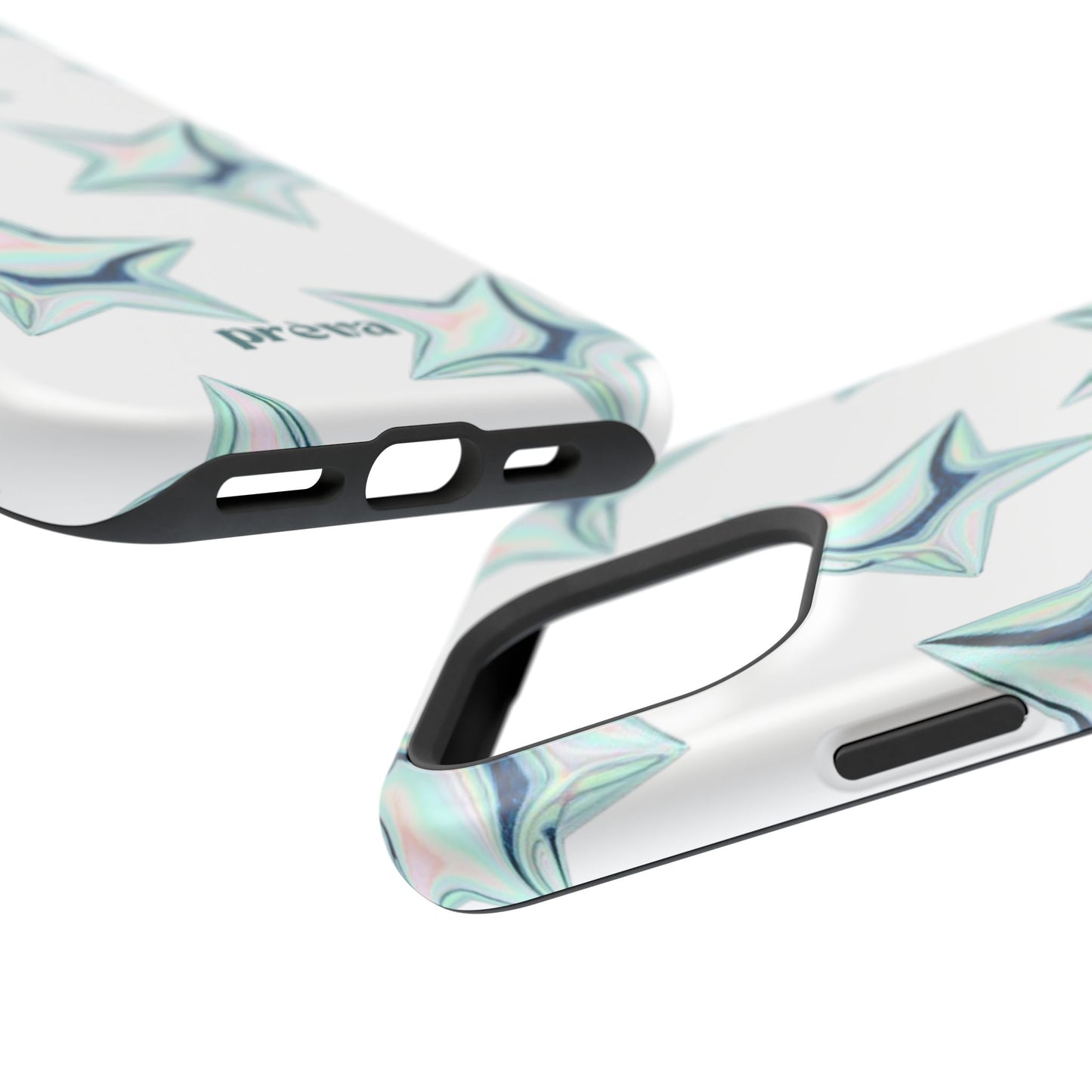 White Starburst Phone Case
