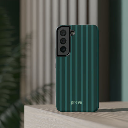 Striped Green Phone Case