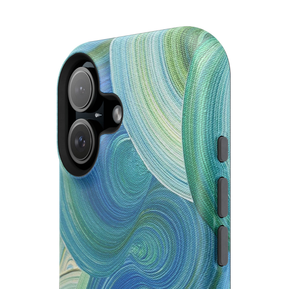 Swirling Ocean Impact-Resistant Phone Case