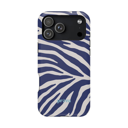 Blue Zebra Phone Case