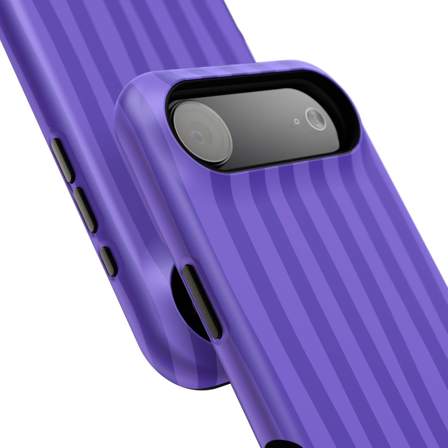 Dark Purple Stripes Phone Case