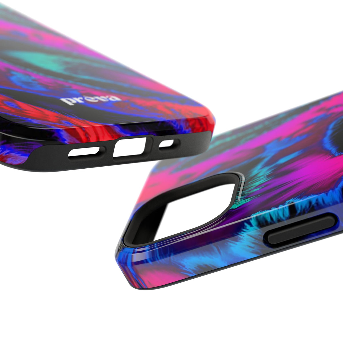 Neon Swirl Phone Case