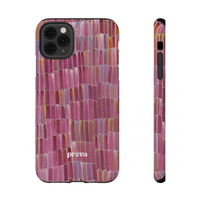 Pink Brushstroke Phone Case