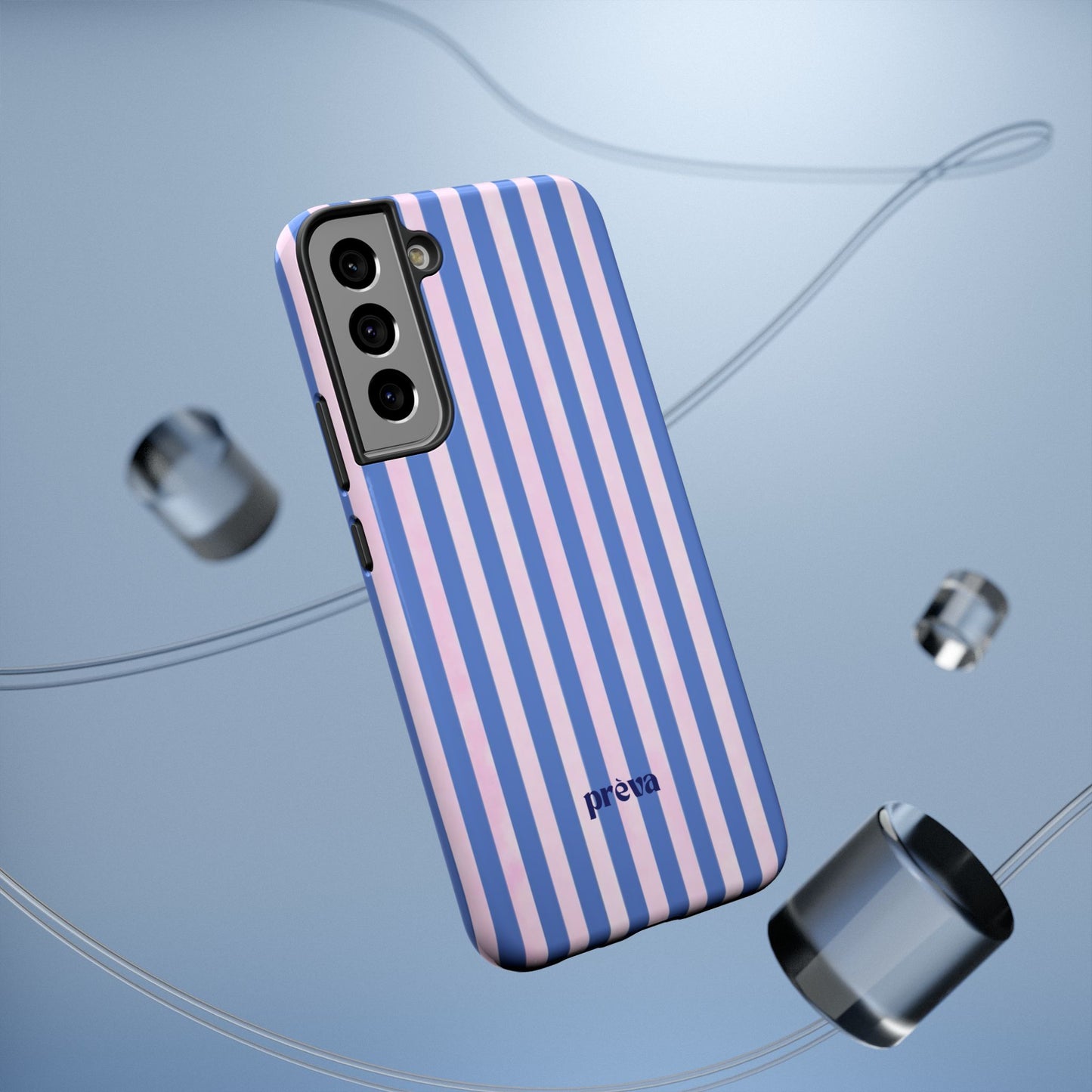 Striped Purple and Pink Phone Case
