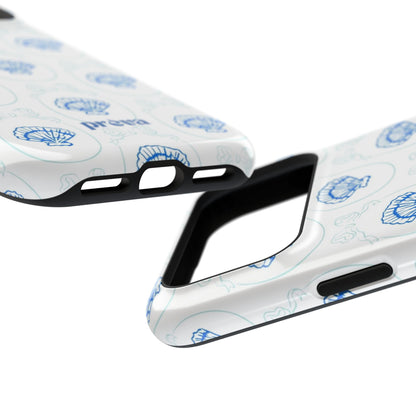 Fancy Teal Shell Phone Case