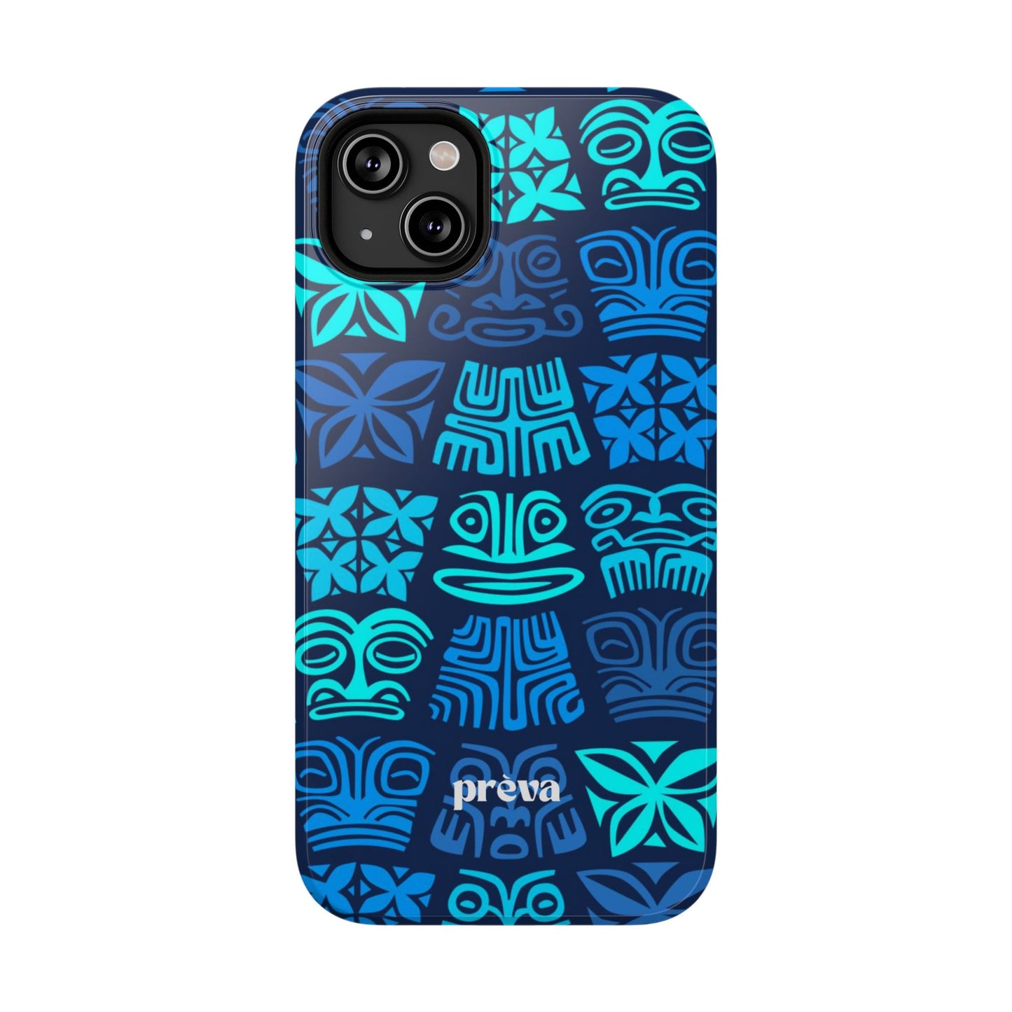 Blue Tiki Phone Case