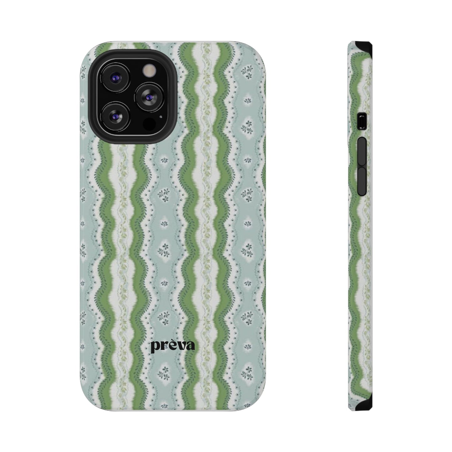 Green Waves Phone Case