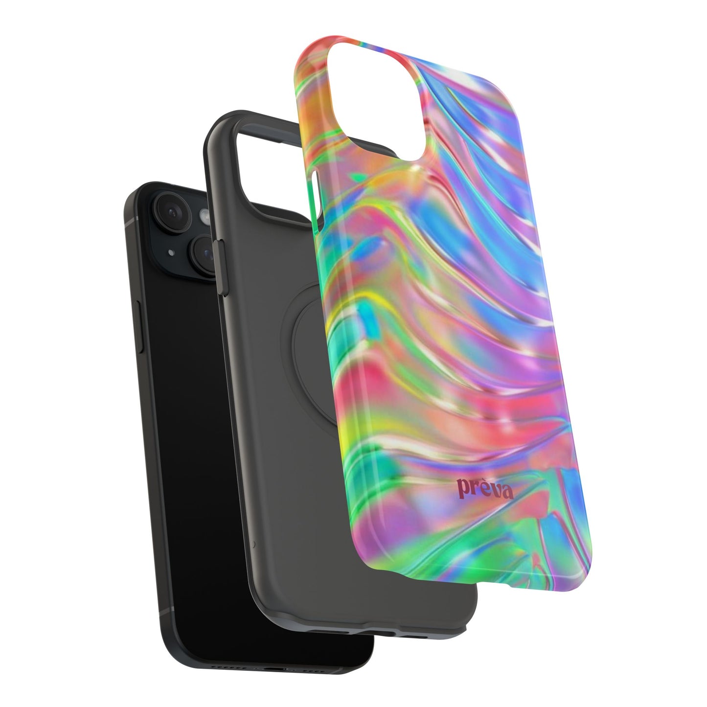 Iridescent Swirl Phone Case