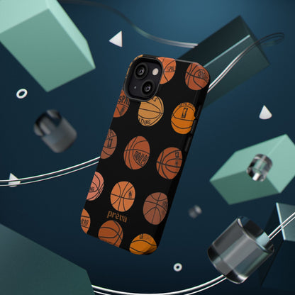 Black Basketball Phone Case